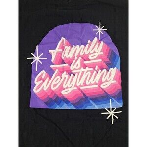 Taco Bell x It's a Living Collab Family is Everything 2 Sided T Shirt Black XXL